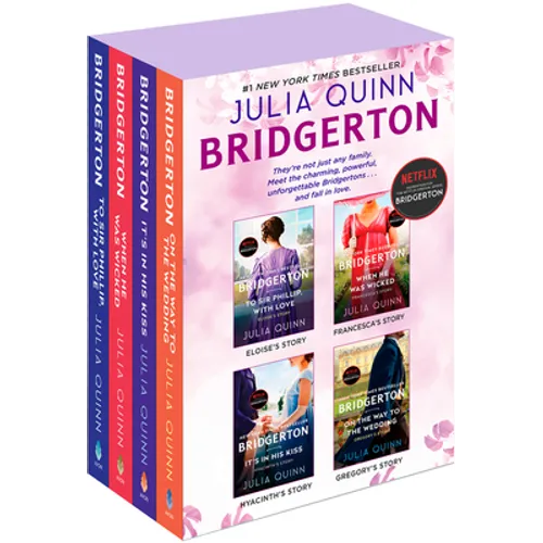 Bridgerton Boxed Set 5-8: To Sir Phillip, with Love / When He Was Wicked / It's in His Kiss / On the Way to the Wedding - Paperback