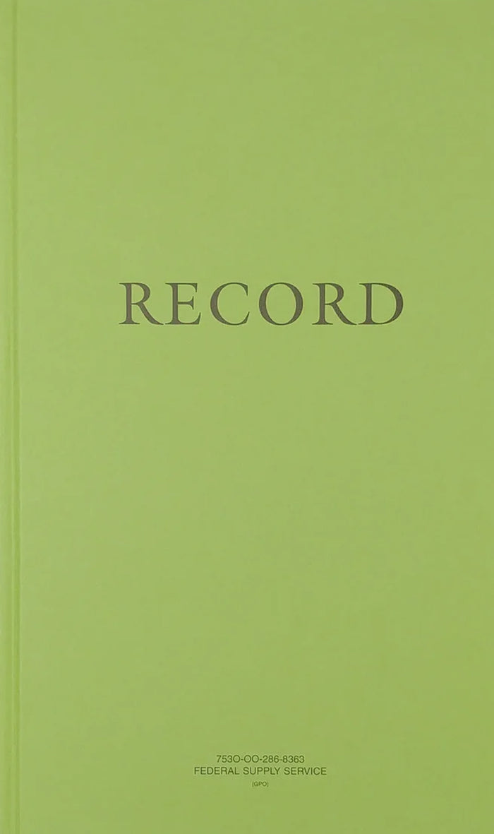 8363 Green Record Book