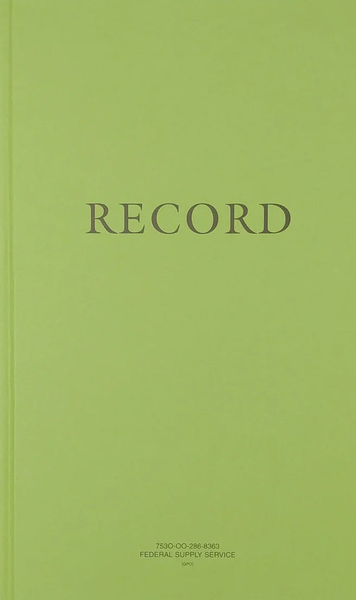 8363 Green Record Book