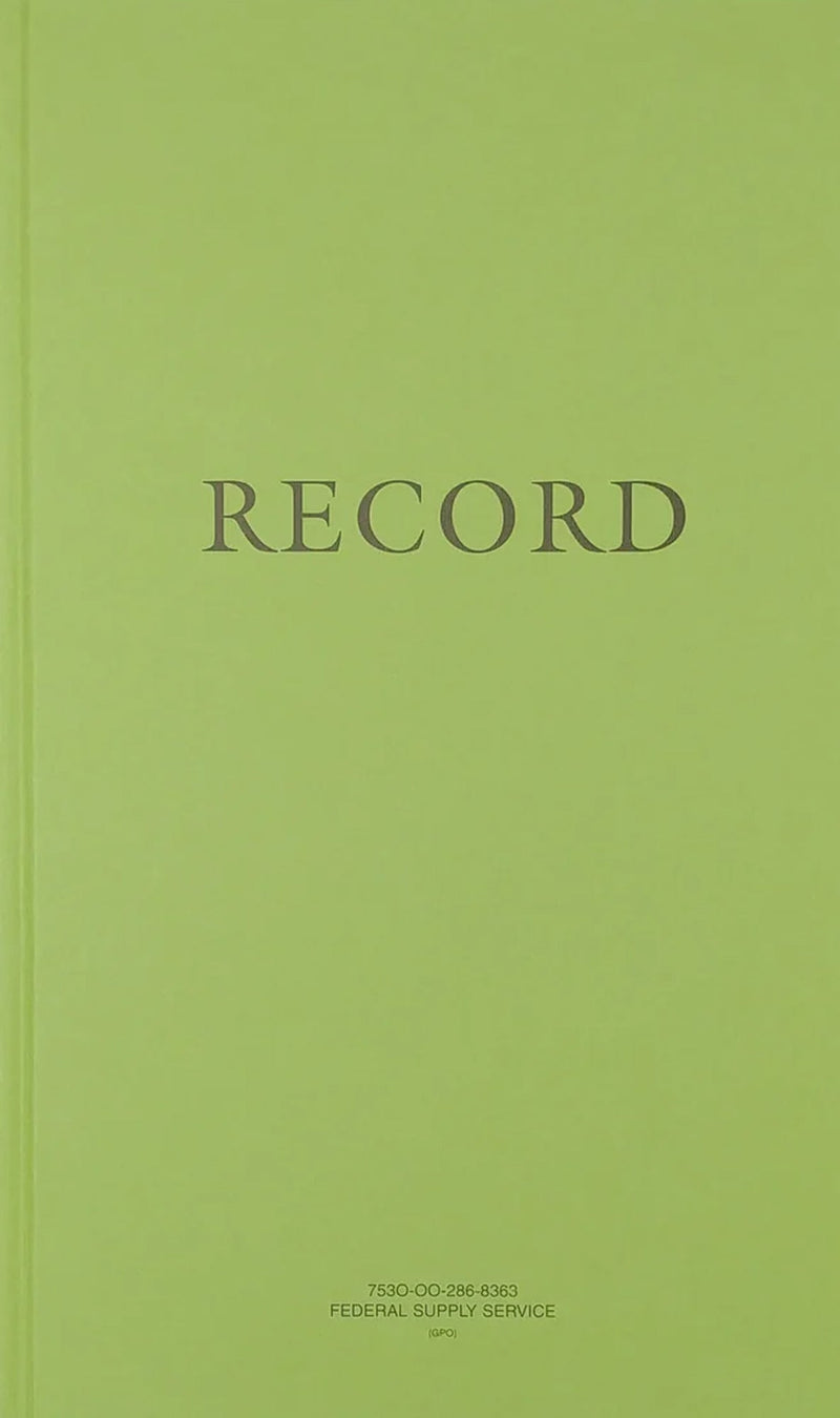 8363 Green Record Book