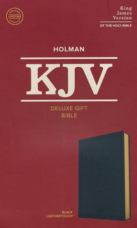 KJV Deluxe Gift Bible, Black LeatherTouch