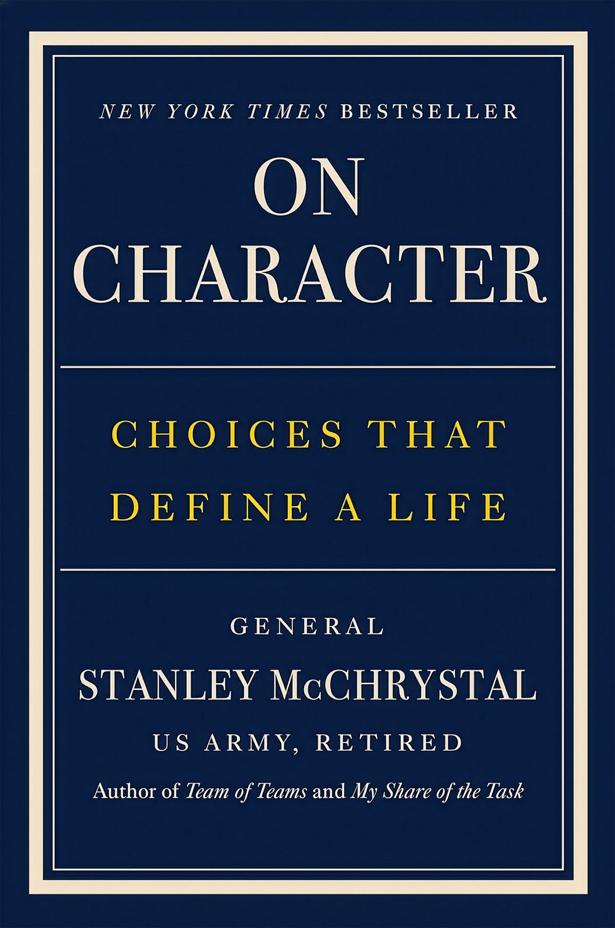 On Character: Choices That Define A Life