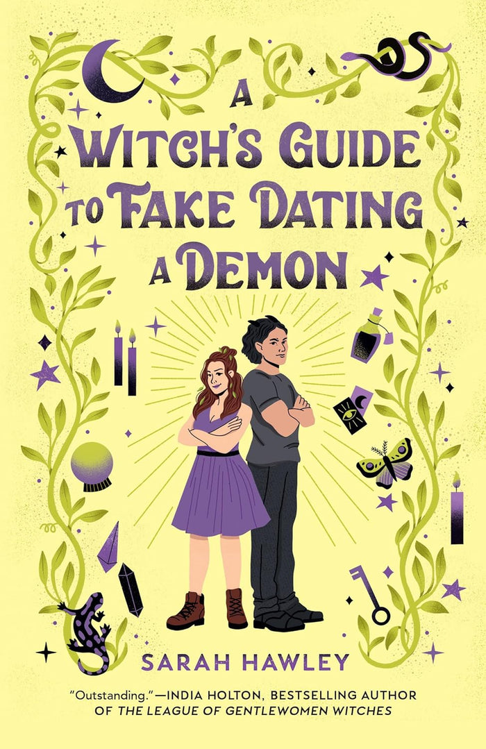 A Witch's Guide to Fake Dating a Demon (Glimmer Falls #1)