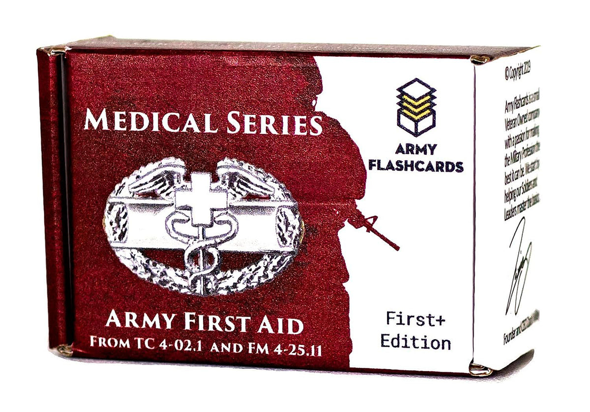 Army First-aid Flashcards
