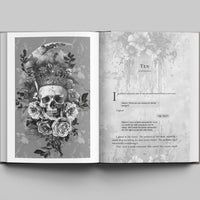 Crowned In Blood Hardcover Only - Dark Mafia Romance Special Edition
