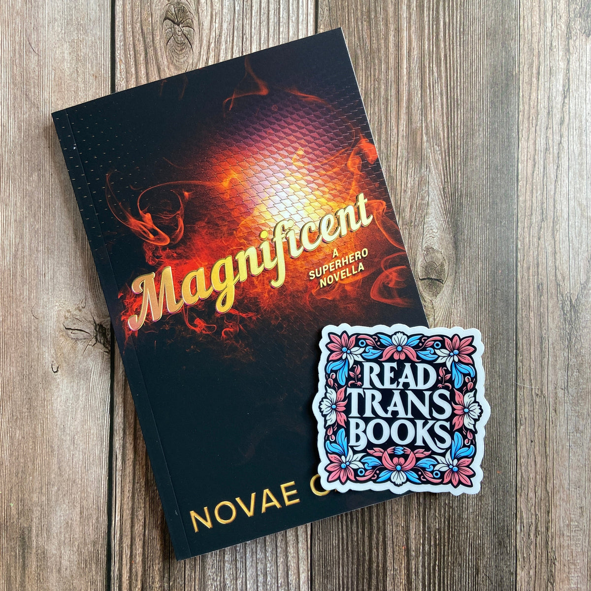 SIGNED Magnificent: A Superhero Novella (Paperback)