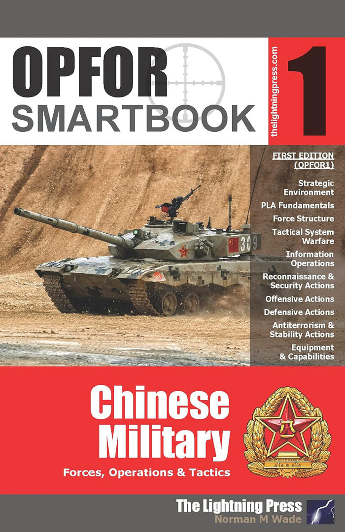 Smartbook - OPFOR 1 - Chinese Military Smartbook