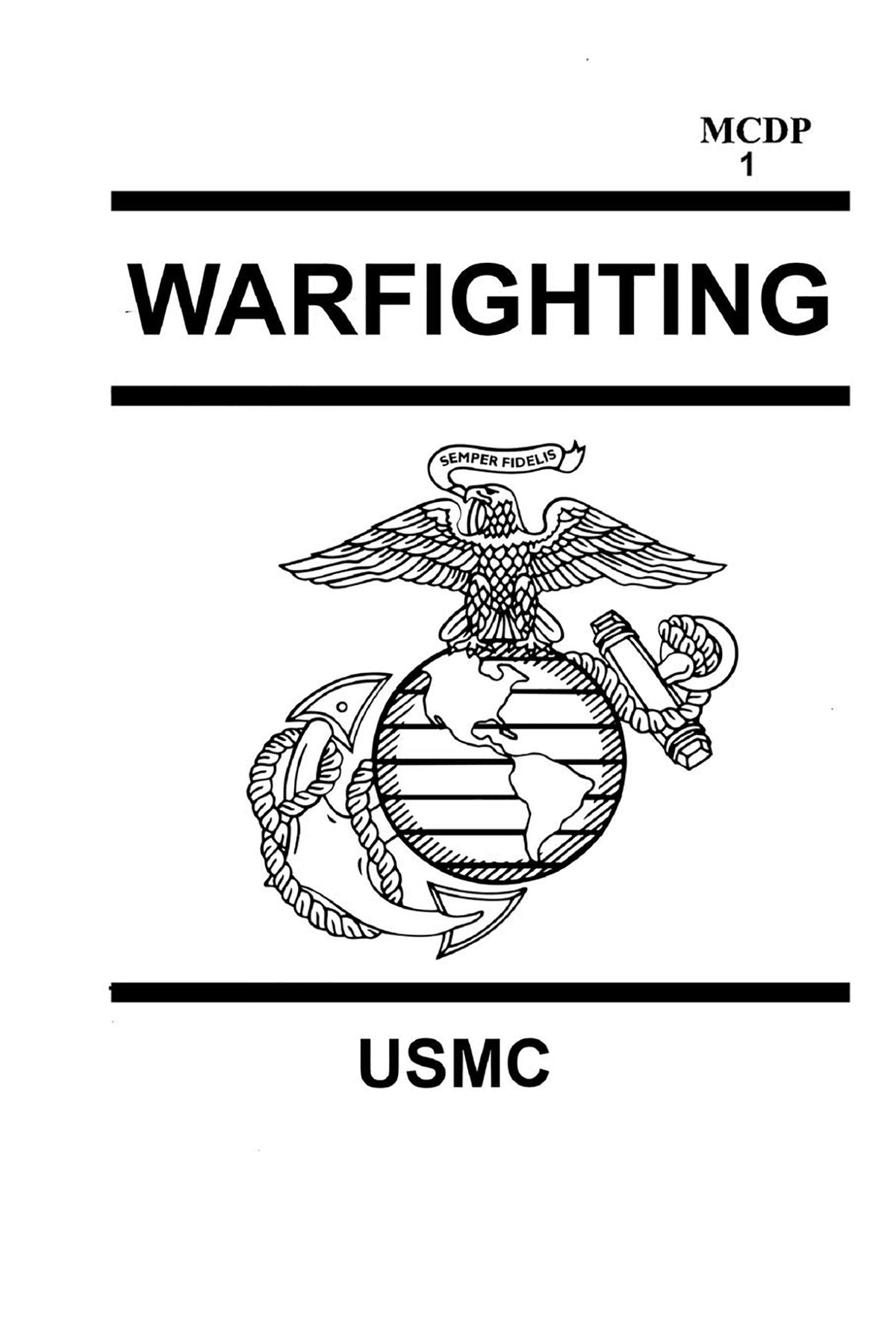 WARFIGHTING (MCDP-1) special order only