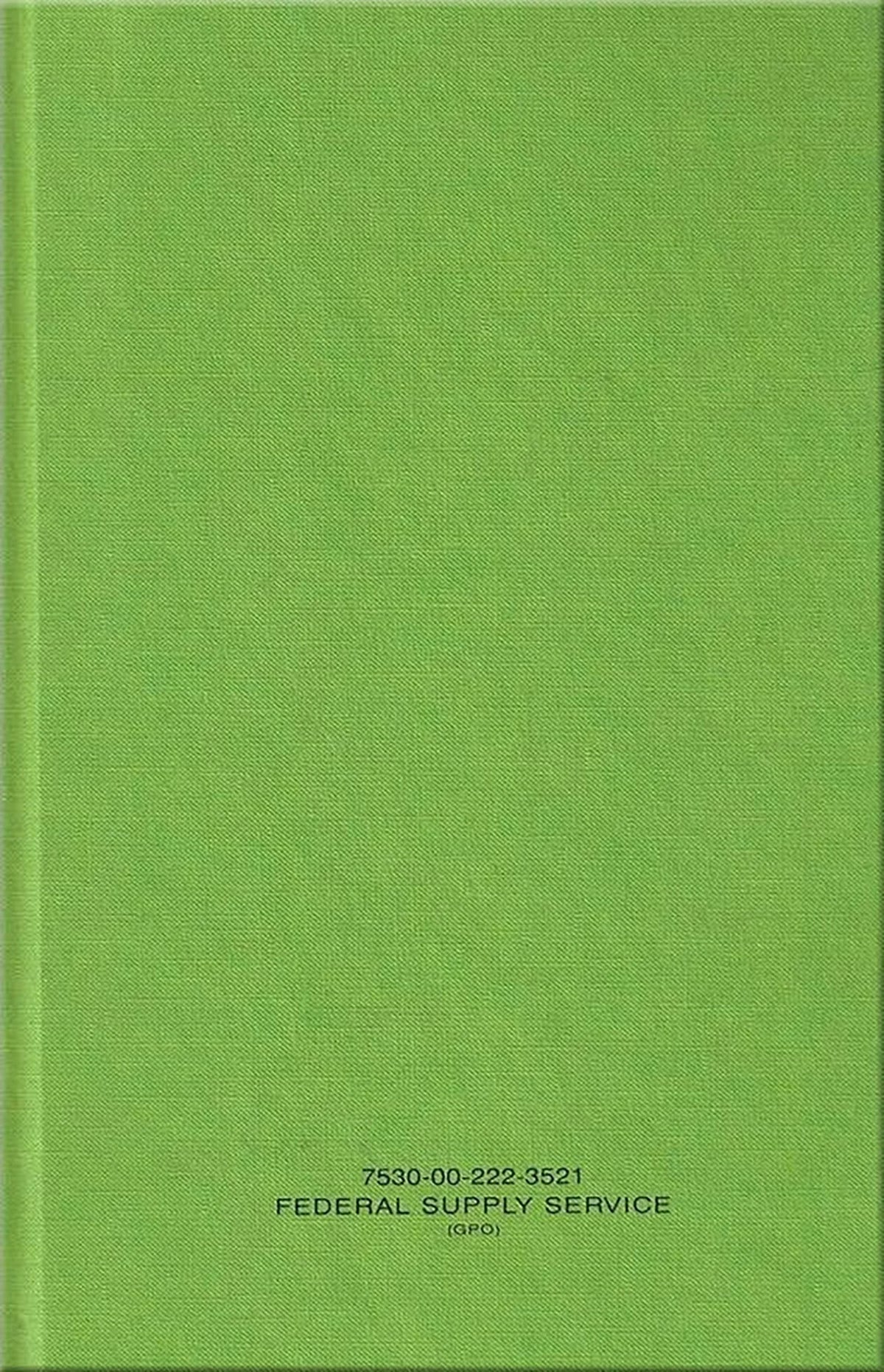 Green Journal Notebook
