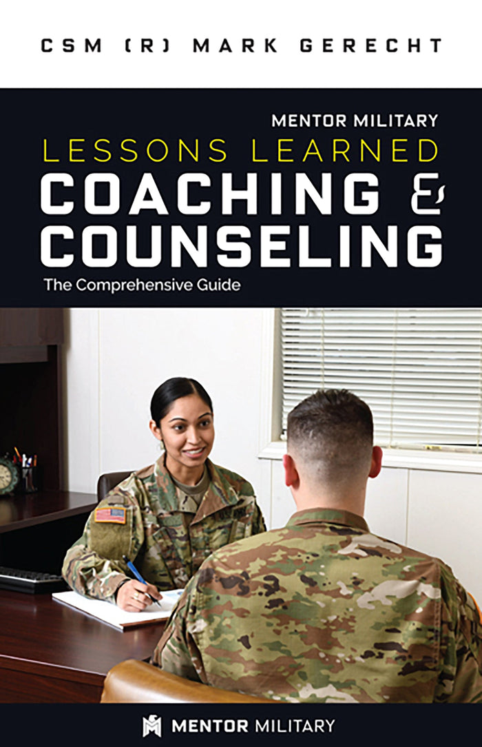 Lessons Learned: Coaching & Counseling