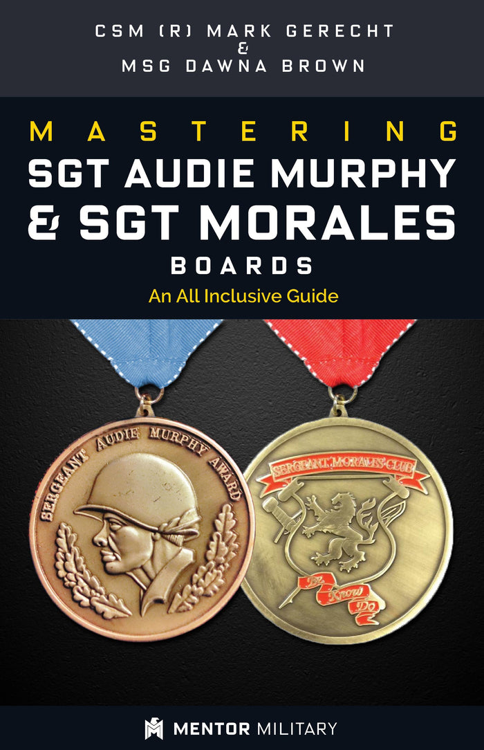 Mastering SGT Audie Murphy & SGT Morales Boards