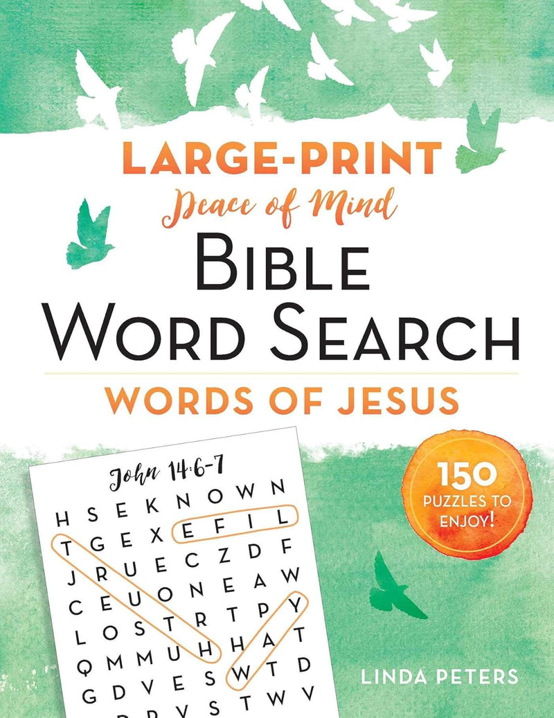 Peace of Mind Bible Word Search: Words of Jesus
