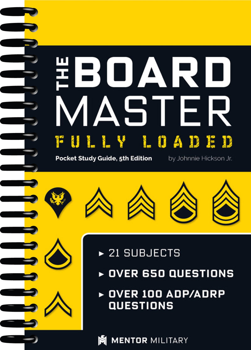 The Board Master: Army Board Study Guide