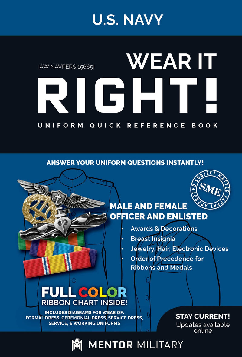 Wear it Right! - Navy Uniform Book